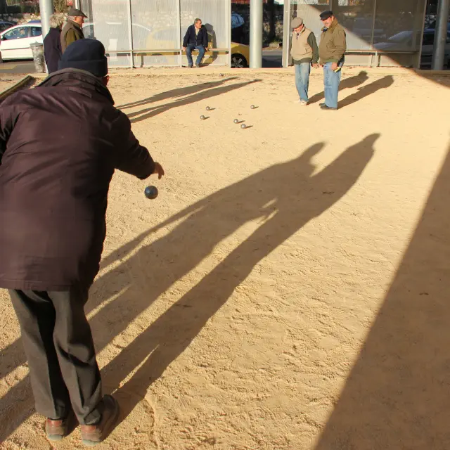 Petanque Lancer Boulistes Boulodrome Mimi Mariotti Boulistes Oti Aubagne