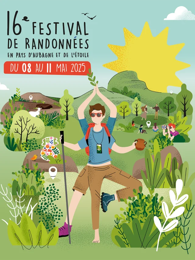16e Festival de Randonnées du 8 au 11 mai 2025