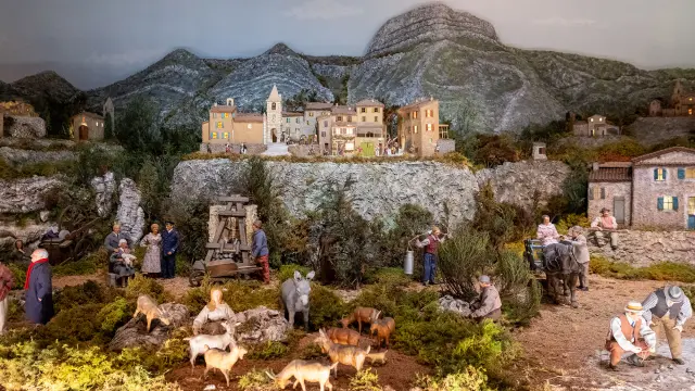 Petit Monde De Marcel Pagnol Diorama Oti Pays D Aubagne 8