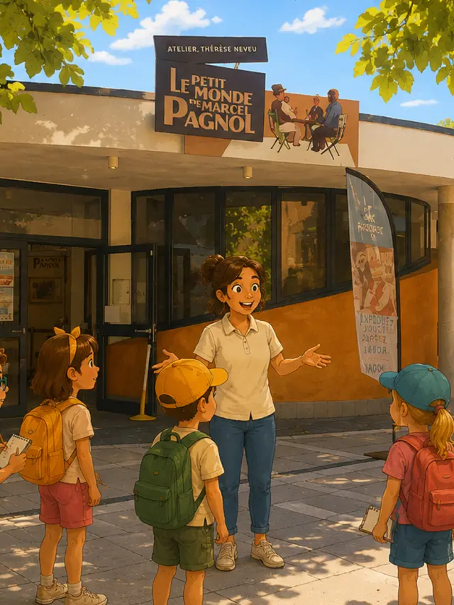 Illustration Petit Monde De Marcel pagnol