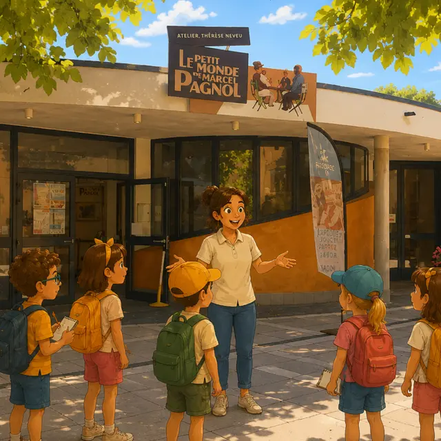 Illustration Petit Monde De Marcel pagnol