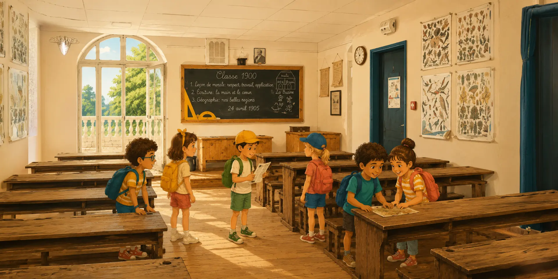 Illustration Classe Château de la Buzine