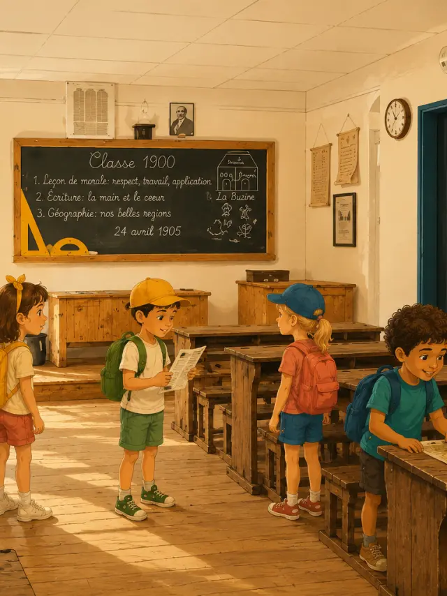 Illustration Classe Château de la Buzine