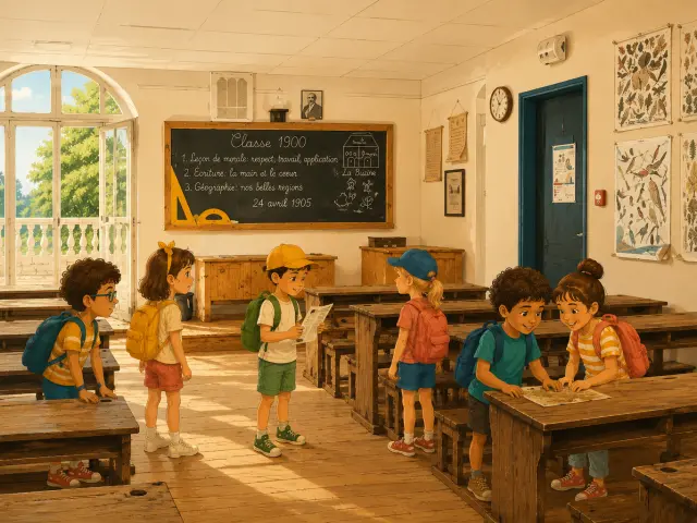 Illustration Classe Château de la Buzine