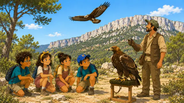 Illustration: Sainte Baume Eagles